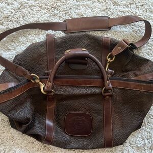 Ghurka Cavalier I duffel bag in Ostrich Leather